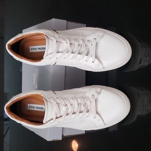 White sneakers
